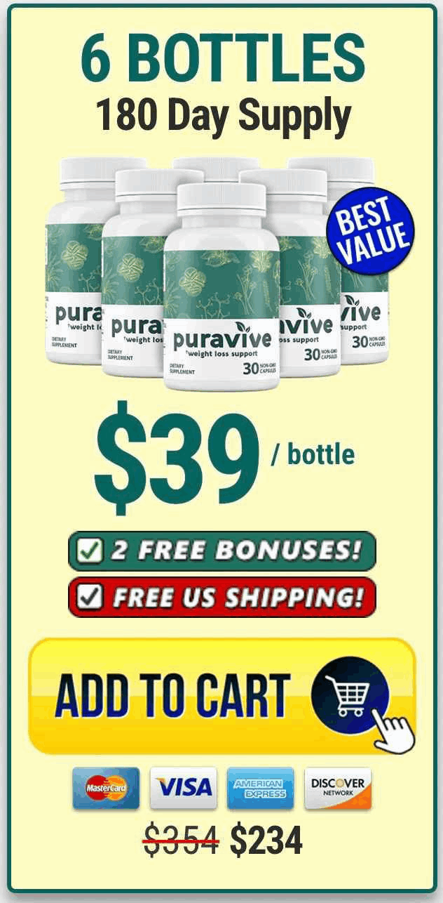 Puravive mega offer - 4 Bottles